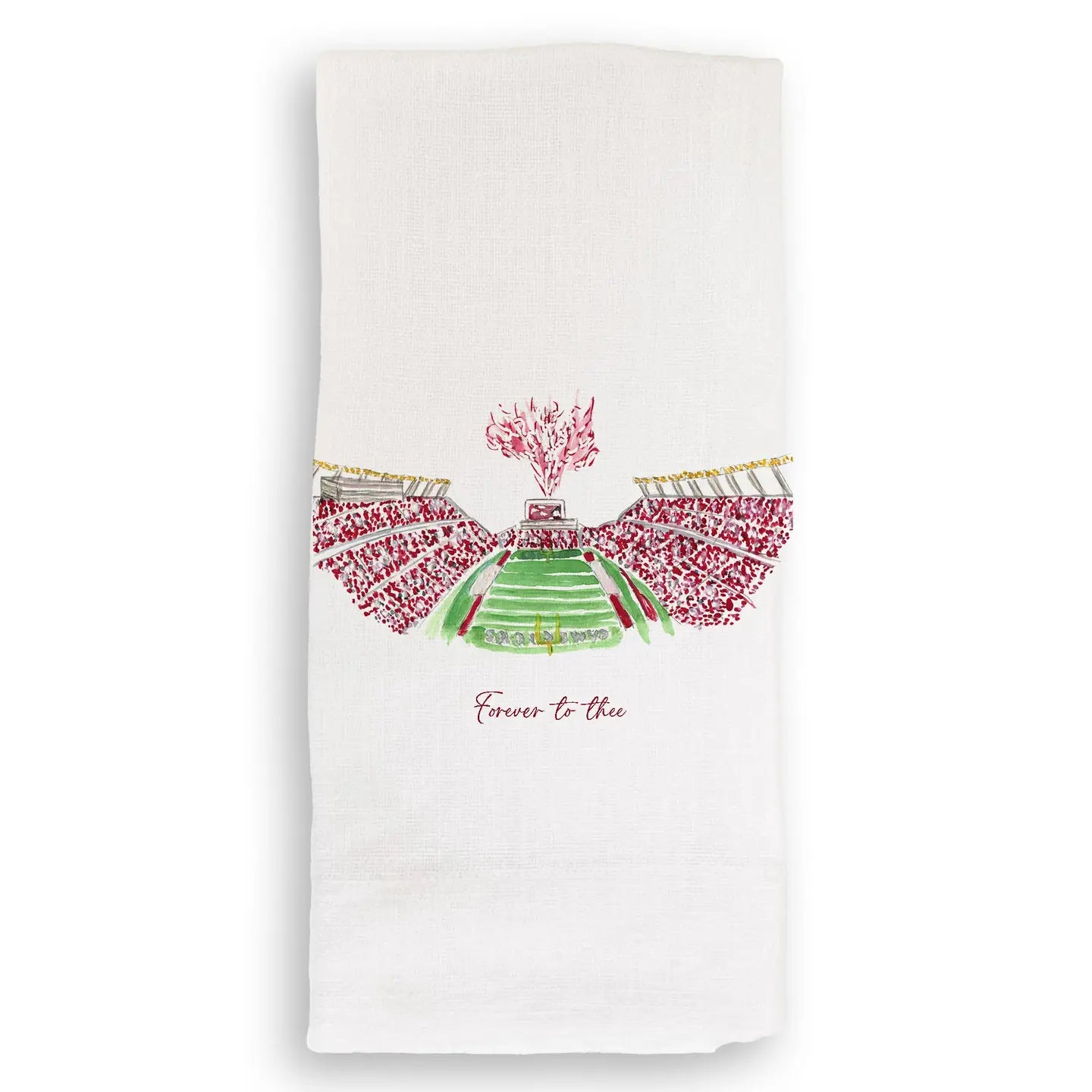 Forever to Thee Kitchen Towel