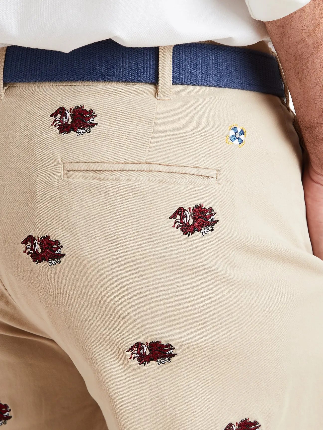 Collegiate Pant Khaki with South Carolina Gamecocks