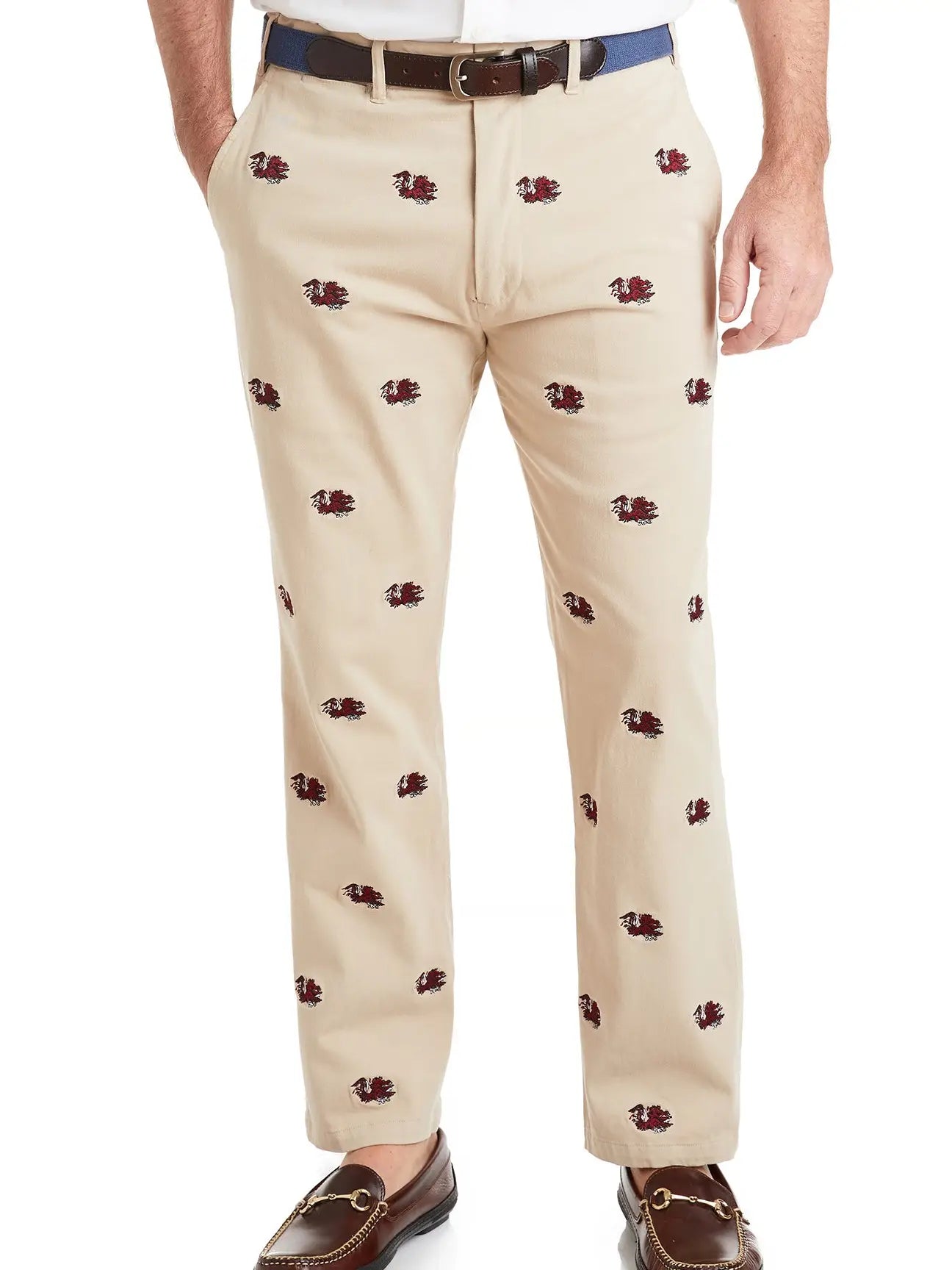 Collegiate Pant Khaki with South Carolina Gamecocks