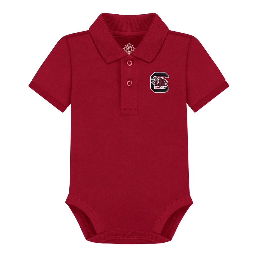 South Carolina Gamecocks Infant Polo Bodysuit
