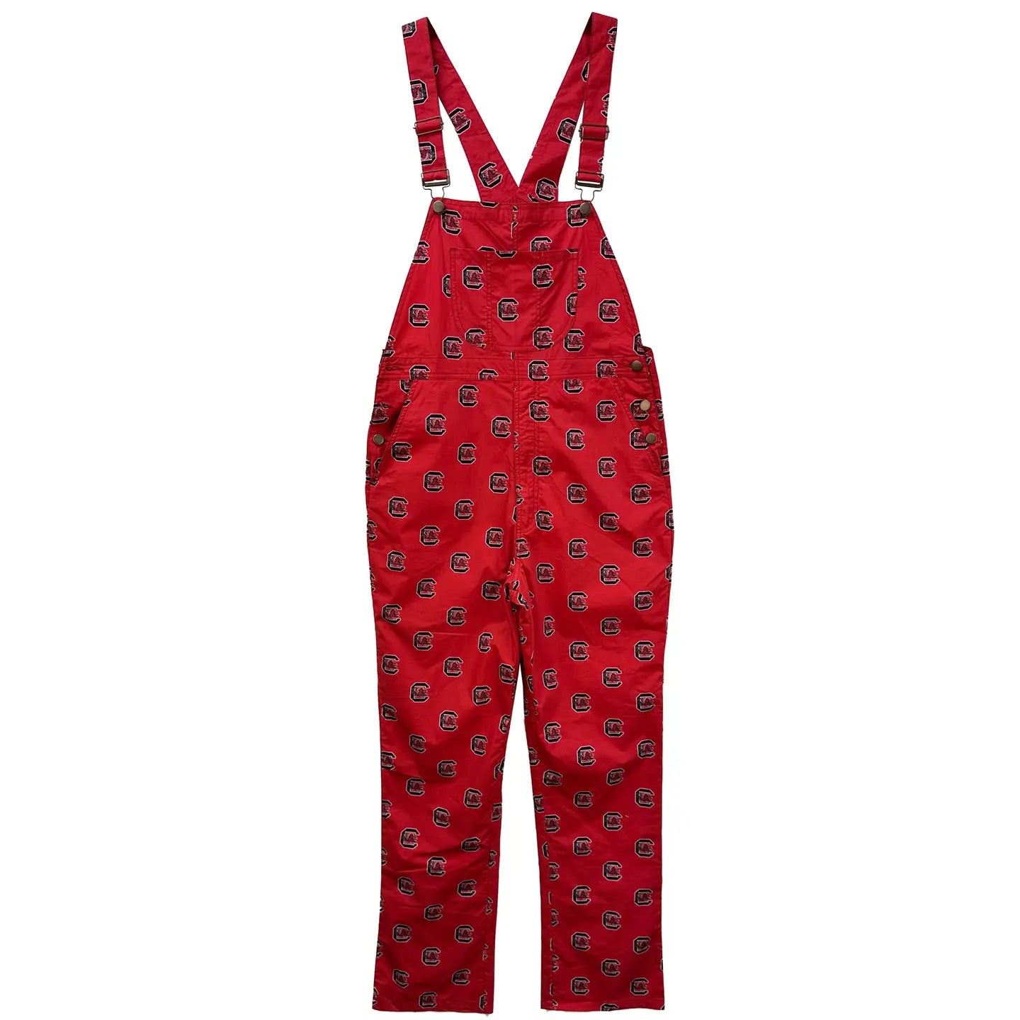 Gamecocks Adult Allover Logo Overall