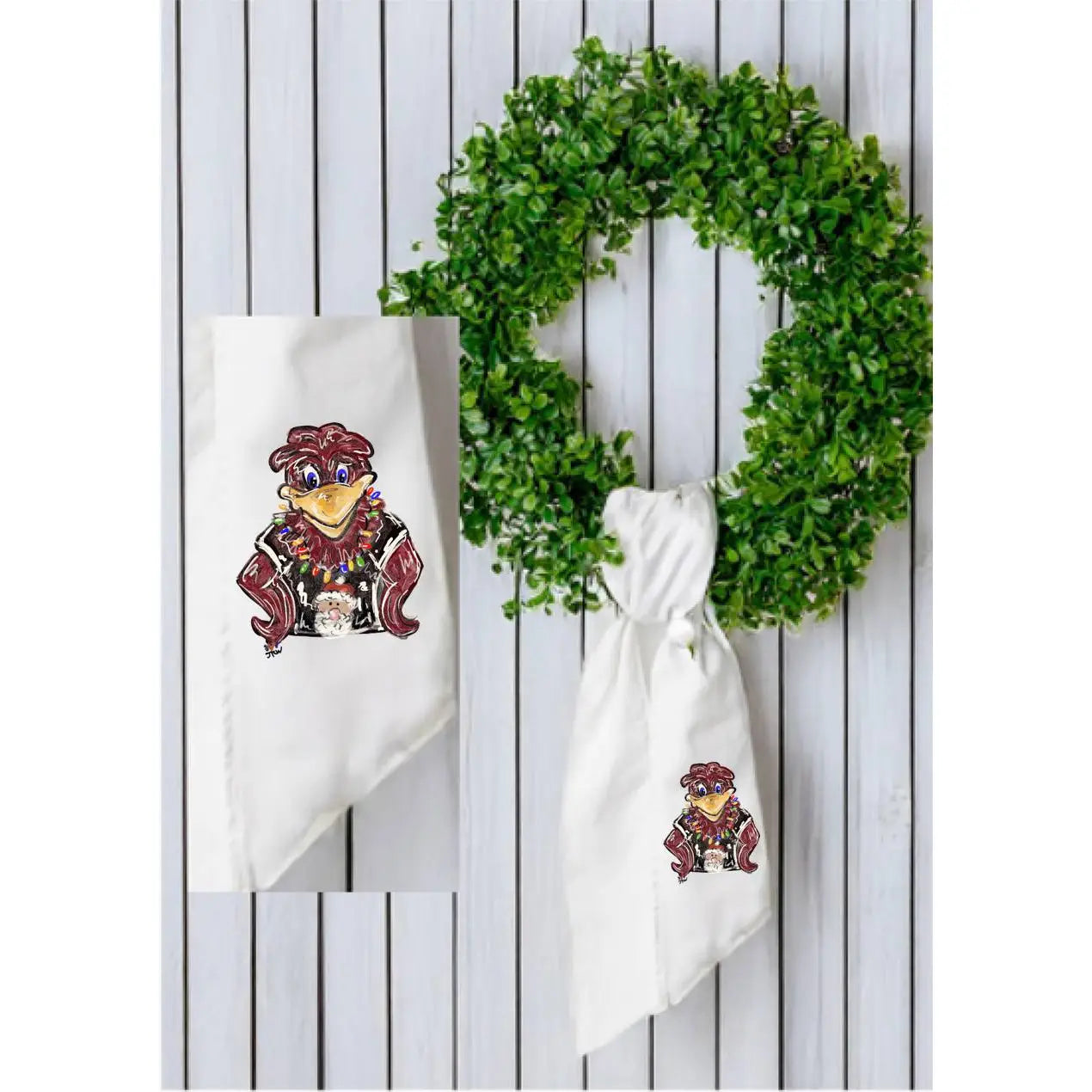 Christmas Gamecock Sash