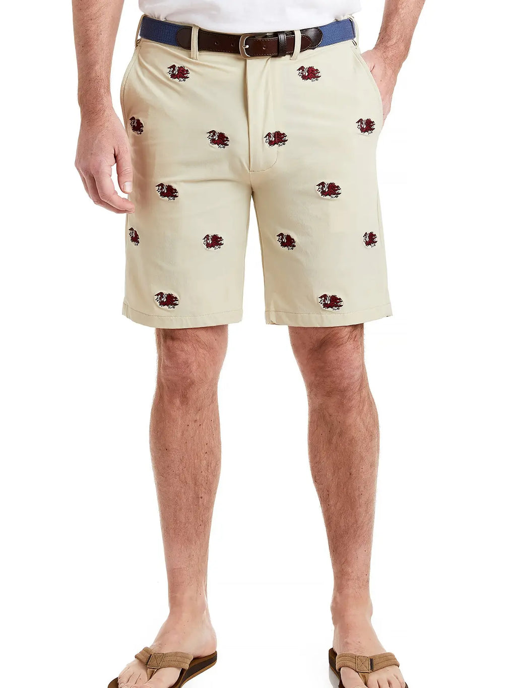 Collegiate Short Khaki with South Carolina Gamecocks