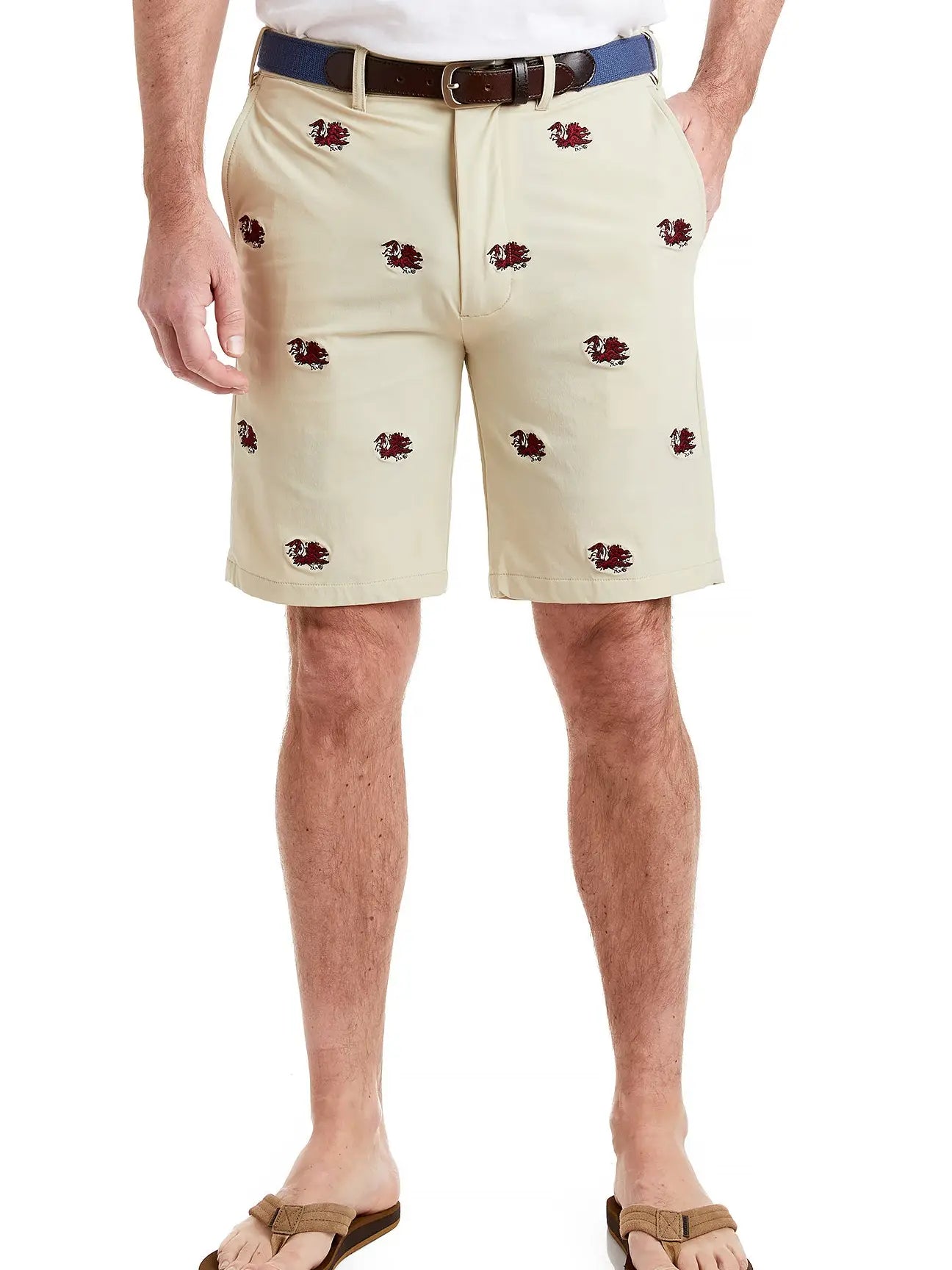 Collegiate Short Khaki with South Carolina Gamecocks