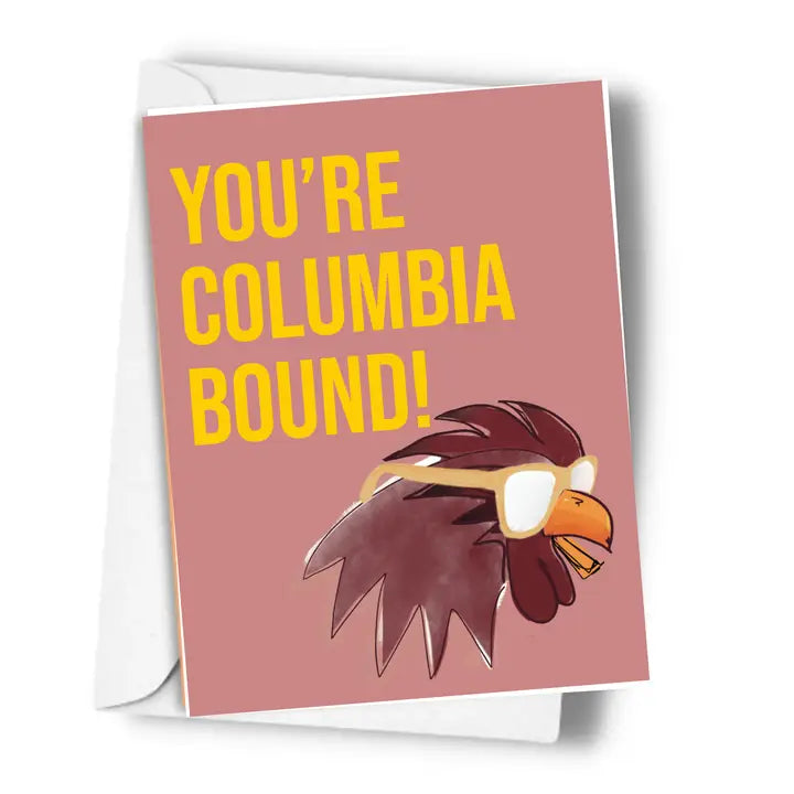 Congratulations South Carolina Bound Greeting Card