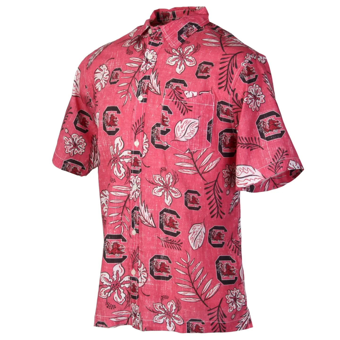 South Carolina Gamecocks Men's Vintage Floral Shirt