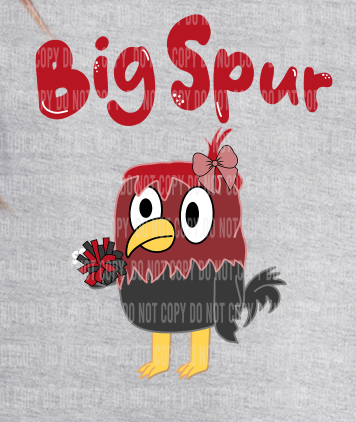 Carolina Big Spur Bow Mascot Infant, Toddler, Youth T-shirt