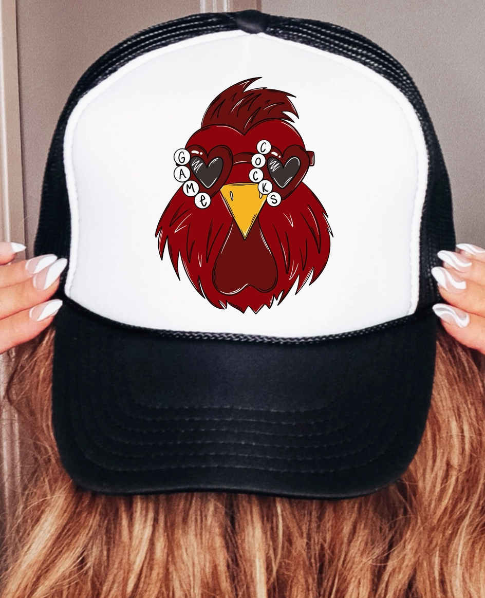 South Carolina Gamecocks Inspired Mascot Trucker Hat