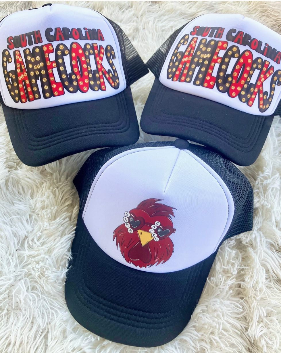 South Carolina Gamecocks Inspired Mascot Trucker Hat