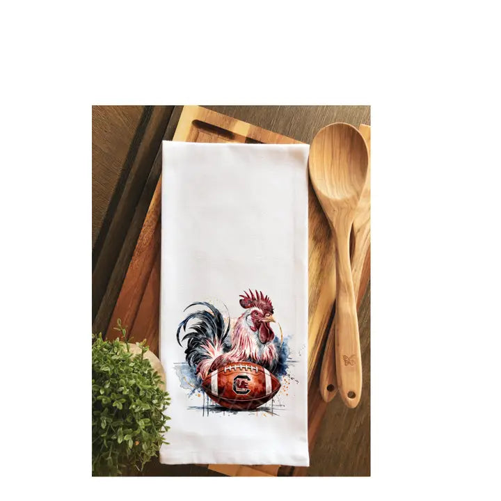 South Carolina Gamecock Gameday Football Tea Towel
