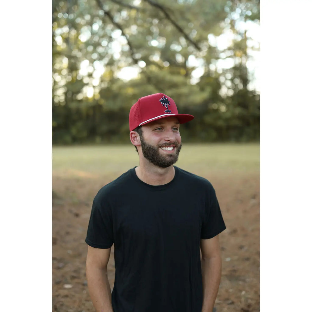South Carolina Football Garnet Palmetto Snapback Hat