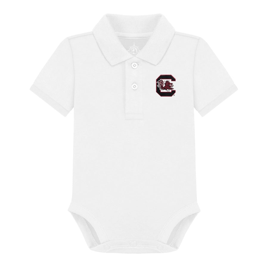 South Carolina Gamecocks Infant Polo Bodysuit