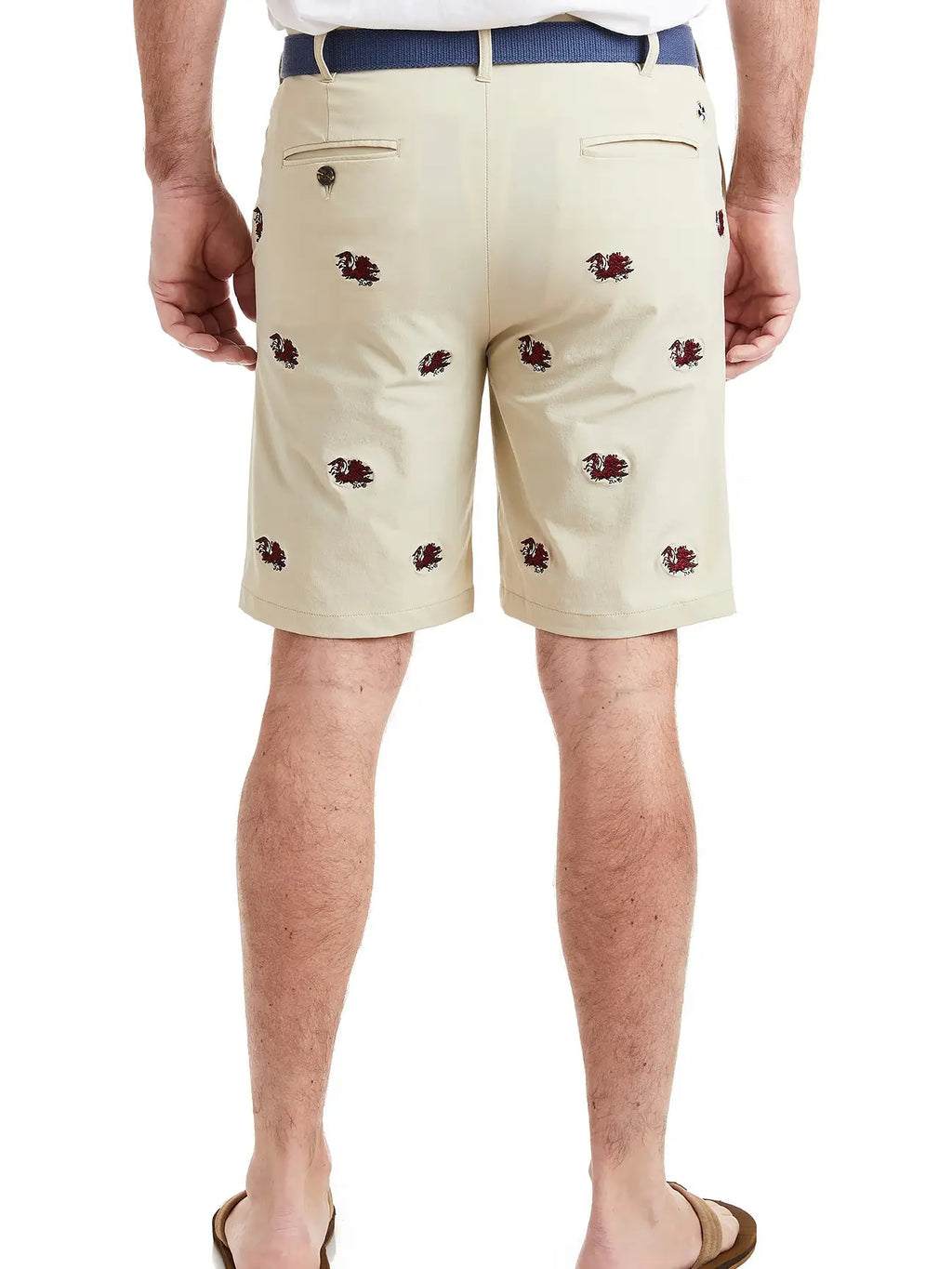 Collegiate Short Khaki with South Carolina Gamecocks
