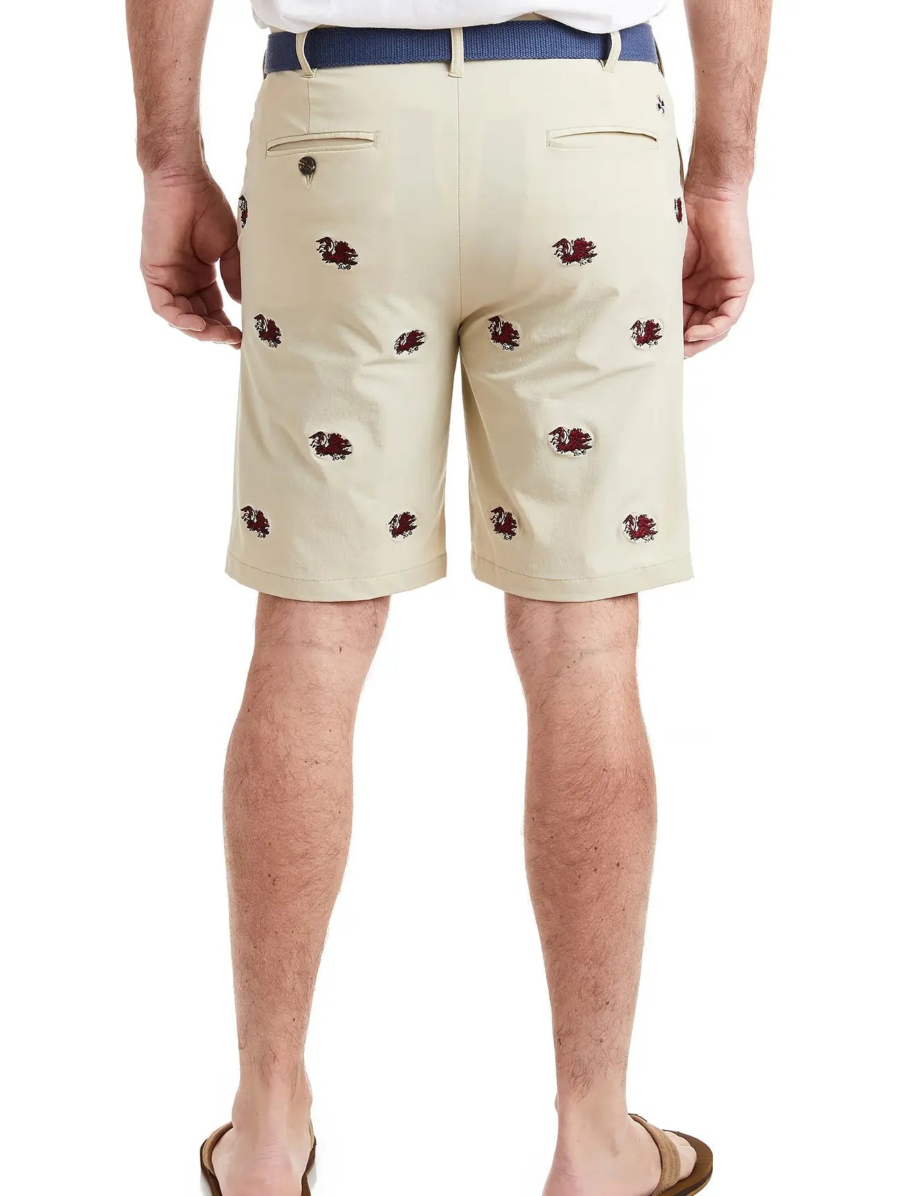 Collegiate Short Khaki with South Carolina Gamecocks